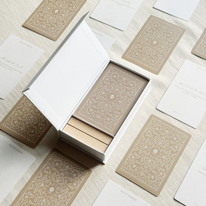 Box of Barakah – Islamic Reminder Card Gift Box, 52 Weekly Cards